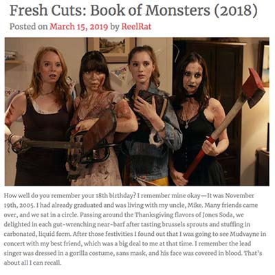 Fresh Cuts: Book of Monsters (2018)